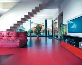 обоя интерьер, гостиная