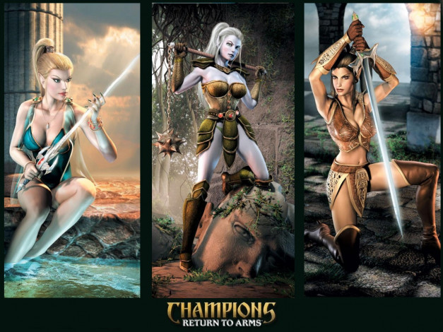 Обои картинки фото видео, игры, champions, return, to, arms