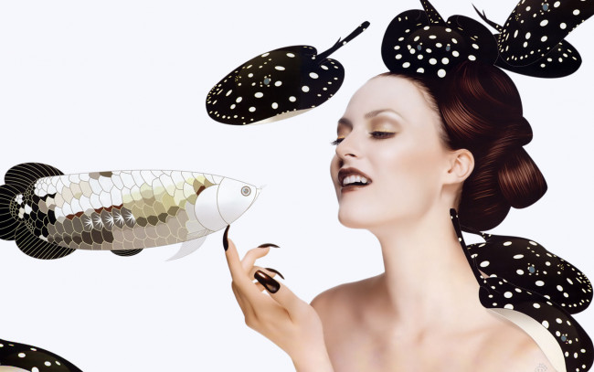 Обои картинки фото -Unsort Креатив, девушки, unsort, креатив