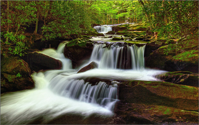 Обои картинки фото природа, водопады