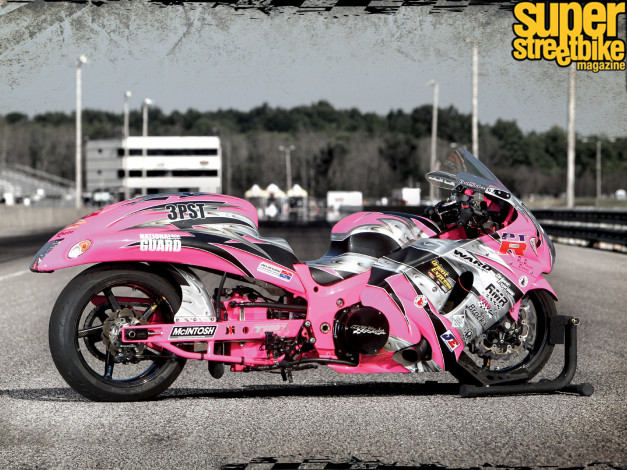 Обои картинки фото 2009, suzuki, hayabusa, мотоциклы, customs