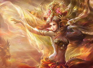 Картинка rongrong wang фэнтези девушки