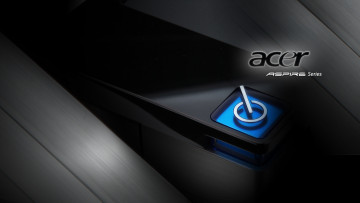 Картинка компьютеры acer черный синий