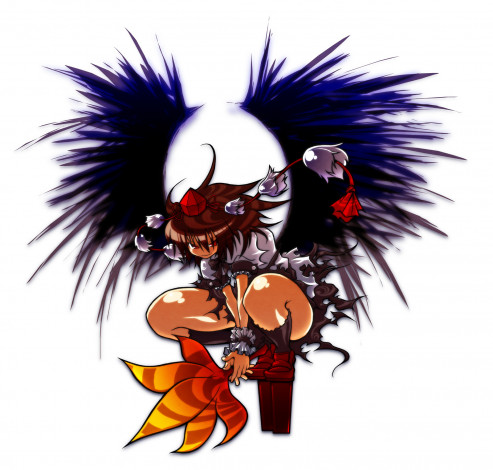 Обои картинки фото аниме, touhou, айя, шамеймару