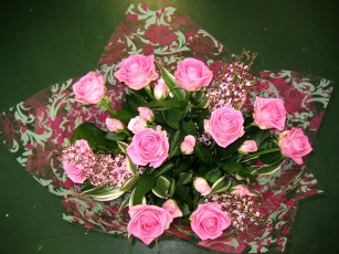 Картинка цветы розы букет