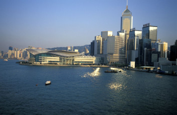 Картинка города гонконг китай