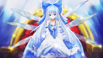 Картинка аниме touhou девушка