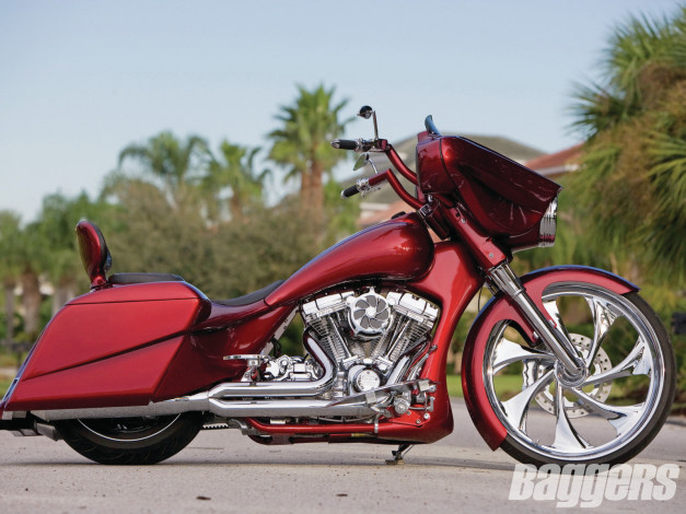 Обои картинки фото мотоциклы, customs, harley