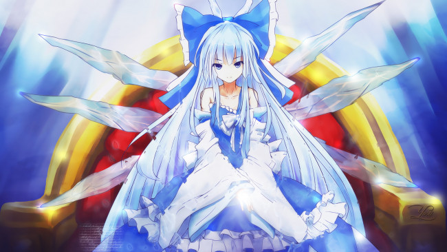 Обои картинки фото аниме, touhou, девушка