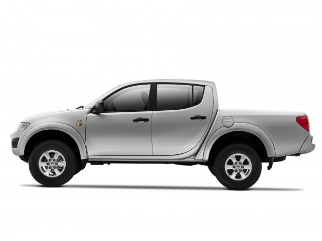 Обои картинки фото автомобили, mitsubishi, l200, triton, hls, 2012г, светлый