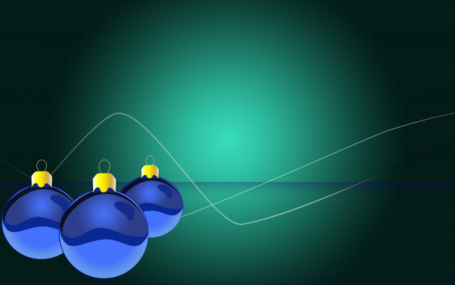 Обои картинки фото праздничные, векторная графика , новый год, шары