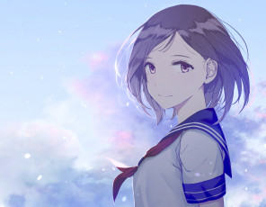 Картинка аниме unknown +другое девушка