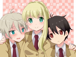 Картинка аниме aldnoah+zero инахо асселум слейн