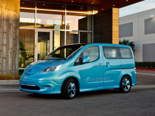 Картинка nissan+e-nv200+concept+2012 автомобили nissan datsun e-nv200 concept 2012