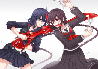 Картинка аниме оружие +техника +технологии девушки