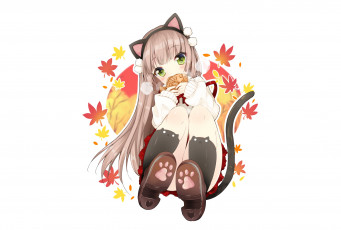 Картинка аниме животные +существа duji amo