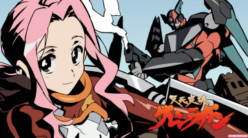 Картинка аниме tengen+toppa+gurren-lagann darry adai