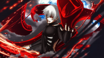 Картинка аниме tokyo+ghoul kaneki ken