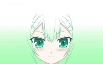 Картинка аниме baka+to+test+to+shoukanjuu фон взгляд девушка