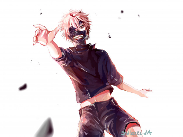 Обои картинки фото аниме, tokyo ghoul, kaneki, ken
