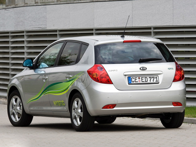 Обои картинки фото kia ceed hybrid concept 2008, автомобили, kia, ceed, hybrid, concept, 2008
