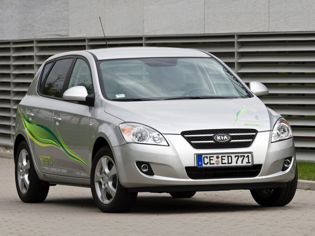 Обои картинки фото kia ceed hybrid concept 2008, автомобили, kia, ceed, hybrid, concept, 2008