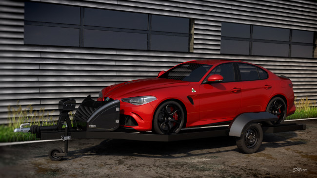 Обои картинки фото автомобили, 3д, автомобиль, фон