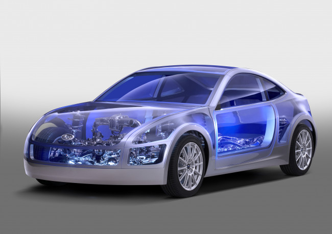 Обои картинки фото subaru boxer sports car  concept 2011, автомобили, subaru, boxer, sports, car, concept, 2011