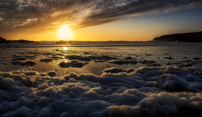 Обои картинки фото природа, восходы, закаты, простор