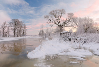 Картинка природа зима простор