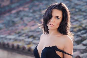 Картинка девушка девушки -unsort+ брюнетки темноволосые chiara silvestri модель