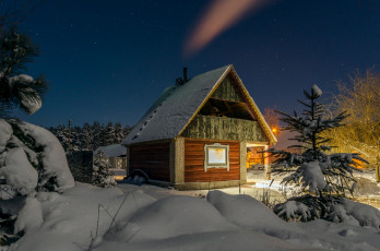 Картинка природа зима простор