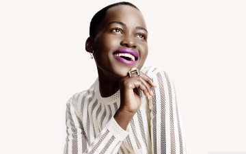 Картинка lupita+nyongo девушки lupita+nyong`o lupita nyongo девушка брюнетка темнокожая чернокожая актриса мулатка красотка взгляд макияж поза портрет лицо