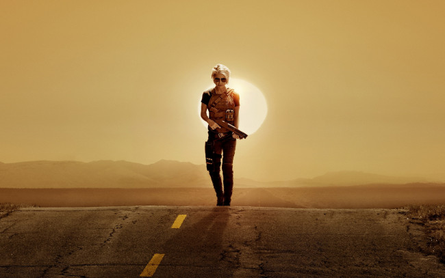 Обои картинки фото кино фильмы, terminator,  dark fate , 2019, sarah, connor