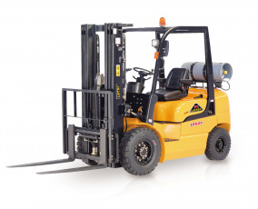 обоя техника, автопогрузчики, lintec