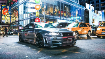 Картинка автомобили nissan datsun skyline gt-r