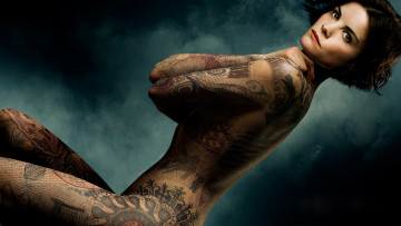 Картинка кино+фильмы blindspot+ сериал женщина тату