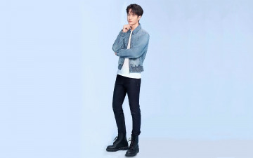 Картинка мужчины wang+yi+bo актер певец куртка