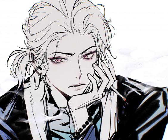 Обои картинки фото аниме, hypnosis mic, гипнотический, микрофон