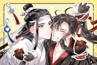 Картинка аниме mo+dao+zu+shi вэй усянь лань ванцзи