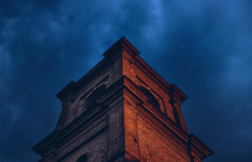 Картинка города -+дворцы +замки +крепости архитектура небо замок башня синий облака средневековый италия