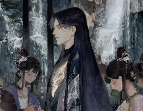 Обои картинки фото sha po lang, аниме, китай, мужчины