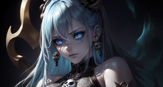 Обои картинки фото аниме, unknown,  другое , нейросети, графика, нейроарт, ai, art, нейронные, сети, рисунки, нейро, искусство