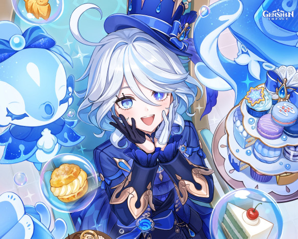 Обои картинки фото аниме, genshin impact, девушка