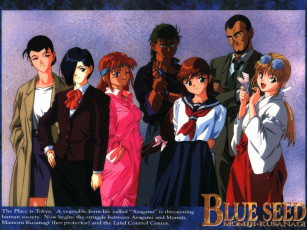 Картинка аниме blue seed