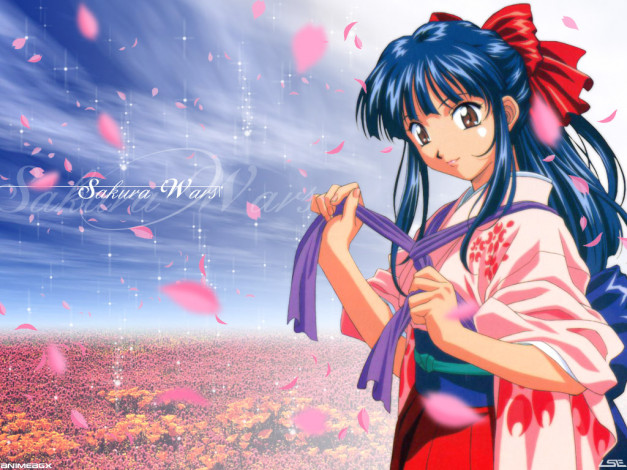 Обои картинки фото аниме, sakura, wars