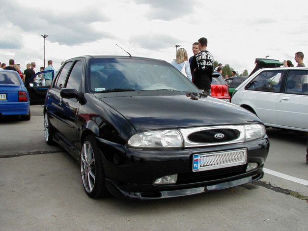 Обои картинки фото ford, fiesta, автомобили