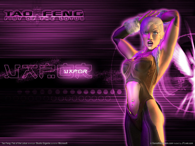 Обои картинки фото tao, feng, fist, of, the, lotus, видео, игры