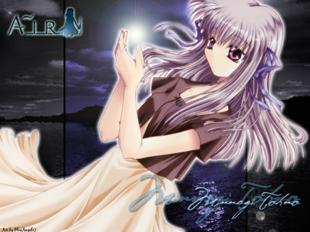 Обои картинки фото аниме, air