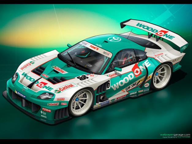 Обои картинки фото автомобили, toyota